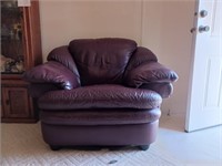 Standard burgundy chair