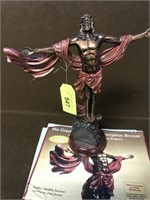 “THE POWER OF FAITH” COLD CAST BRONZE