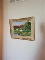 Framed Farm Décor Picture