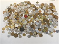 Large Lot Vintage Foreign Coins