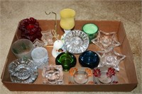 Lot of Candle Holders & More