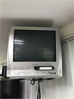 Magnavox TV with Combination DVD VHS Player