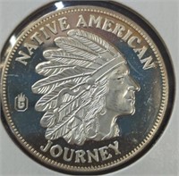 Native American journey token remain close to the