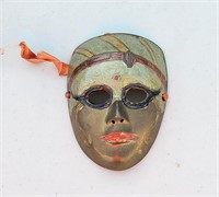 VINTAGE BRASS MASK INDIA