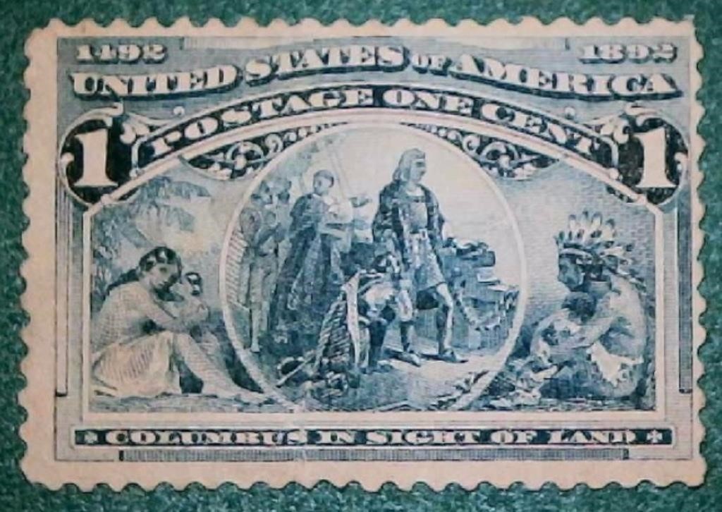 USA #230 Columbian Stamp 1893