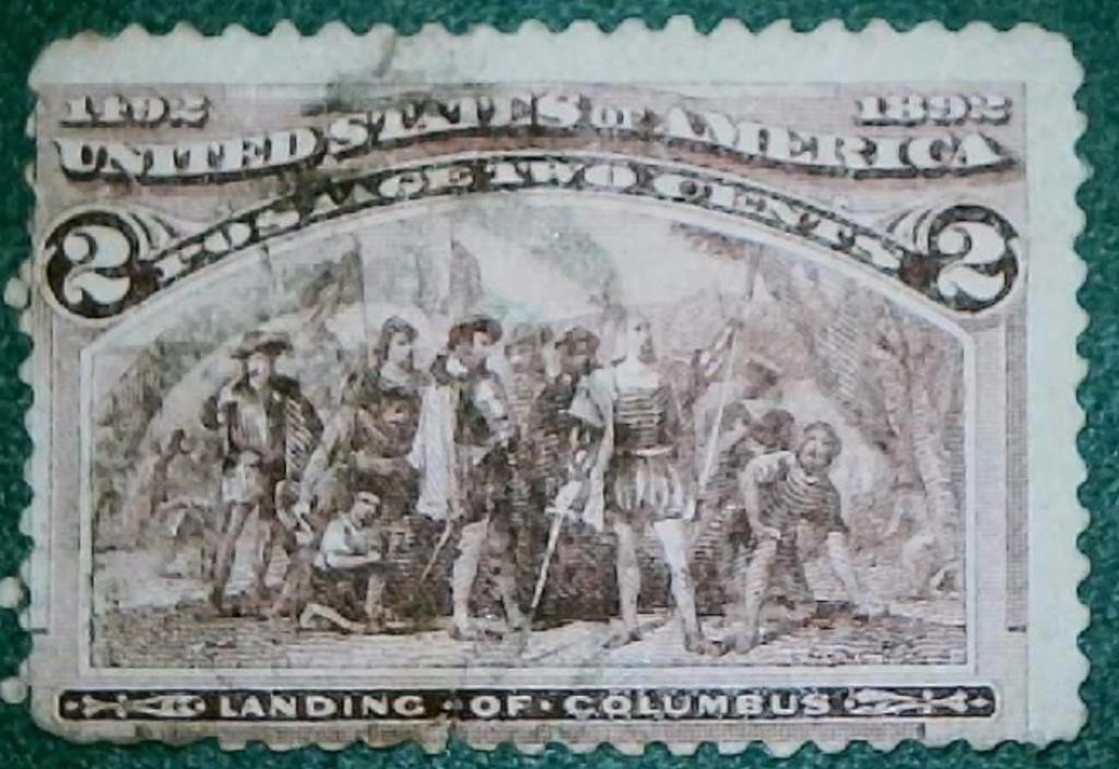 USA  #231 Columbian Stamp 1893