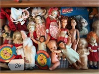 Assorted Dolls