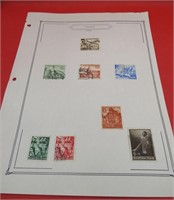 1940 Germany WWII Third Reich Stamp Lot Military