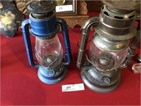 2 Dietz Kerosene Lanterns