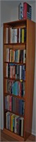 6-Shelf Bookcase with contents