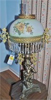 Banquet Lamp by John Scott, Made in England with