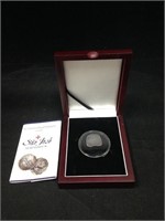 San Jose Shipwreck Silver Coin with COA
