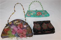 Lot of Vintage Purses - Beaded Purses