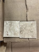 4" x 4" Select Noce Honed Travertine Tile x 8 Bxs