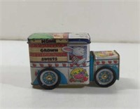 Vintage Home Grown Sweets Tin Truck