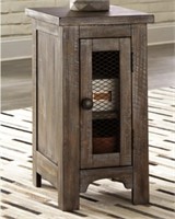 ASHLEY DANELL RIDGE INDUSTRIAL CHAIRSIDE TABLE