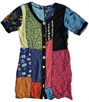 Vintage Patchwork Dress