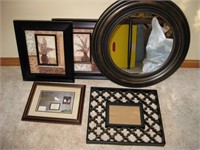 Round Mirror, Art &  Picture Frames