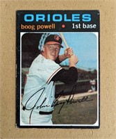 1971 Topps Boog Powell High Number Card #700