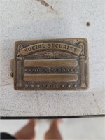 Social Security money clip