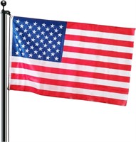 20ft Sectional Inground Heavy Duty Flag Pole