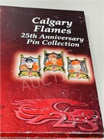 Calgary Flames 25th anniversary pin set