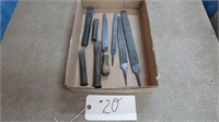 LOT OF FILES & CHISELS