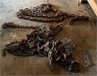 Large Lot of Log Chain