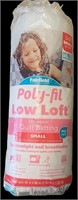 NEW Poly-Fil Low Loft Quilt Batting 100%