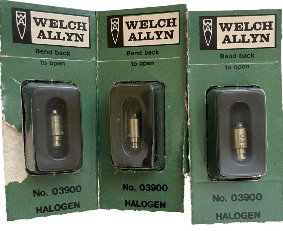 NEW Welch Allyn Halogen Bulbs (3)