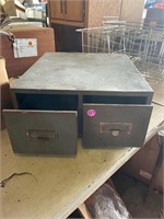 Vintage filing box