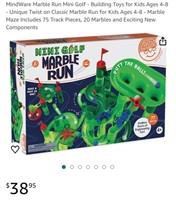 MARBLE RUN TOY (NEW)