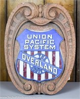 Union Pacific Systems The Overland Route Sign