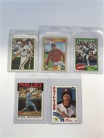 5-Mike Schmidt Cards