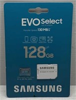 Samsung 128GB Micro SD Card w/ Adapter - NEW