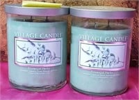 43 - NEW WMC LOT OF 2 CANDLES (N8)