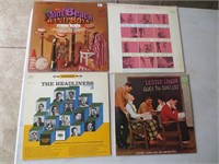 4 different LP stereo record albums