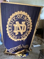 Fighting Irish of Notre Dame emblem 40 x 70