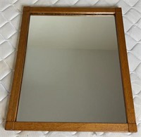 Vintage Oak Frame Mirror