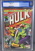 CGC 7.0 Incredible Hulk #181 1974 Key Marvel Comic