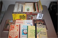 Box Lot Cookbooks