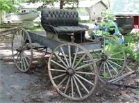 HORSE DRAWN BUCK BOARD BUGGY