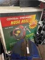 central pneumatic hose reel in box