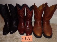 3 BOOTS (11.5) (ALL INFO IN PICS)