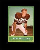 1963 Topps #16 Rich Kreitling SP EX-MT to NRMT+