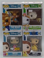 (DD) Funko Pop. Disney. The Beast, Mrs. Potts &