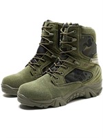 HARGLESMAN Men's Tactical Boots 8 Inches Combat Mi