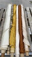 6 Partial Bolts of Upholstery Fabric (Yardage or