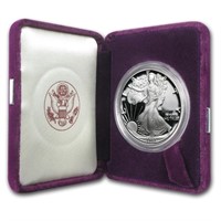 1987 US Silver Eagle Proof in OMB