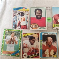 9 Different Kansas City Chiefs Cards